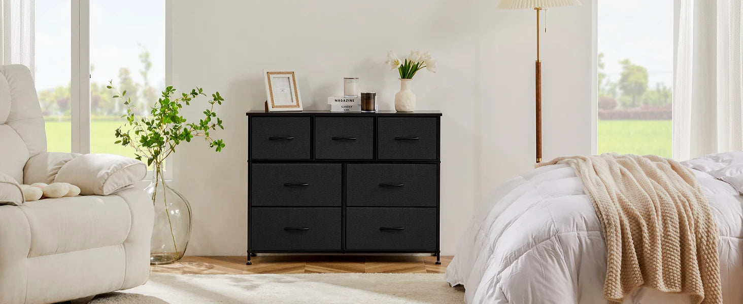 Dresser with 7 cloth drawers



Length
110.00
Width
32.00
Height
14.00
unit
Organization
gigis-home-decor-shop:sser For Bedroom 7 Fabric Drawers