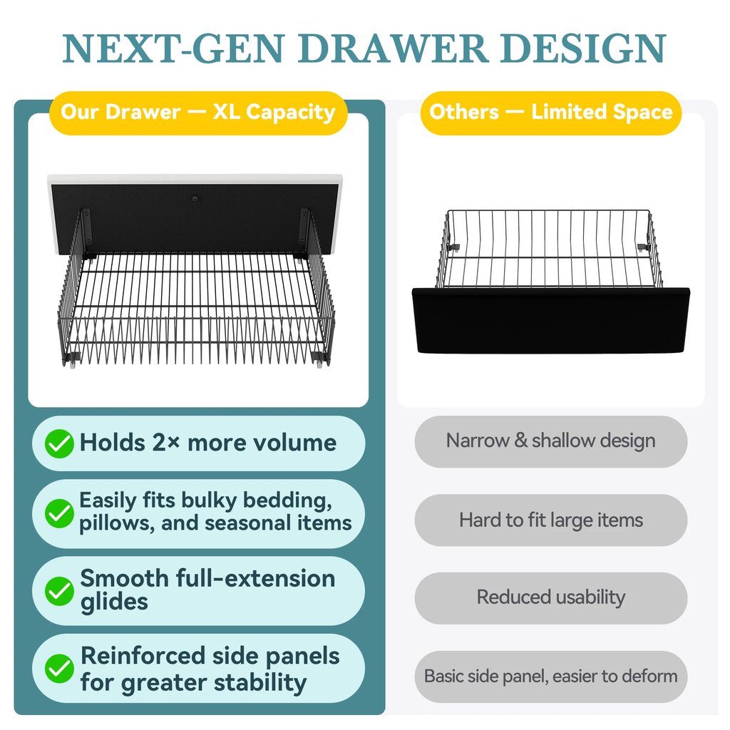 Velvet Storage Bed Frame with Adjustable Headboard