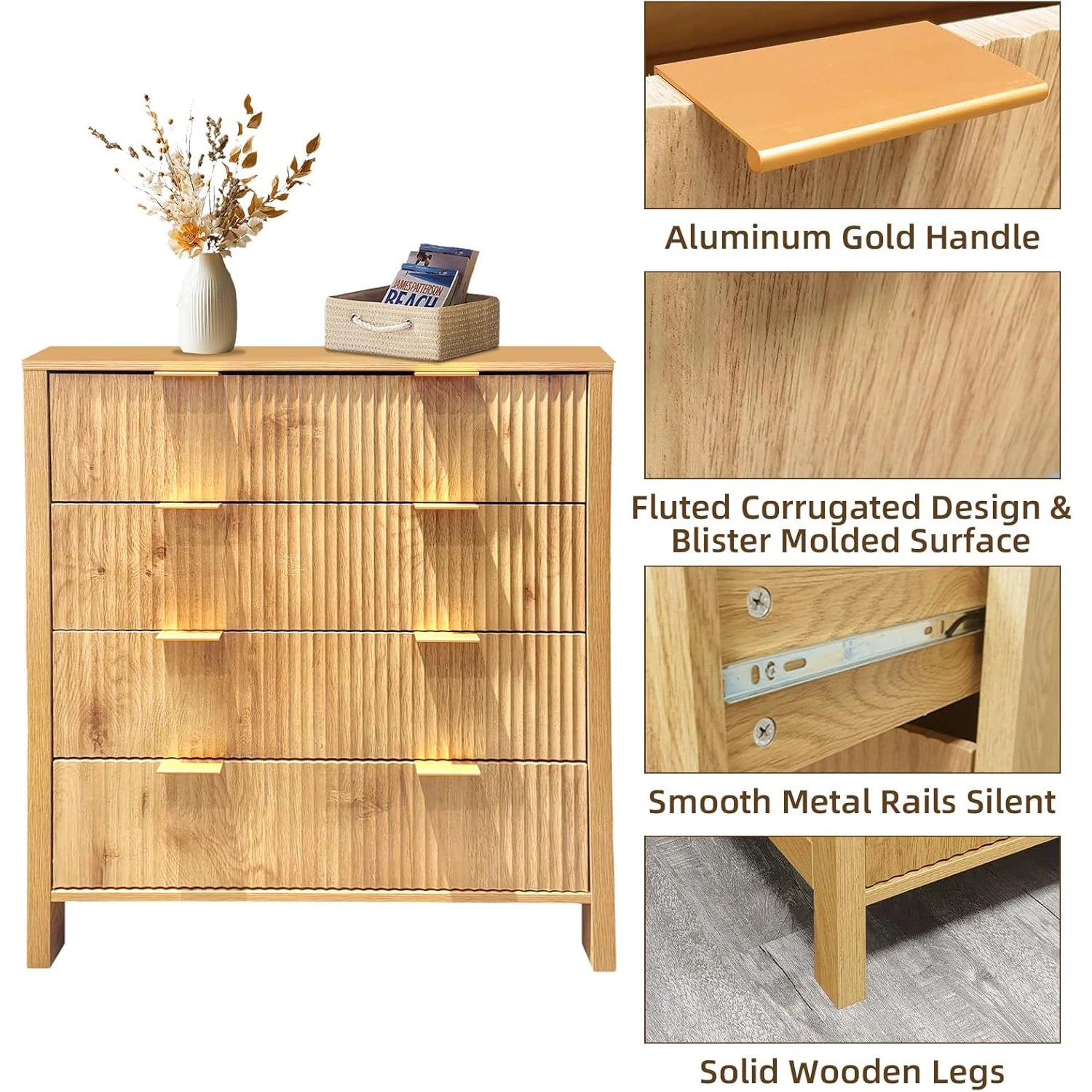 Dresser Modern  4 Drawers