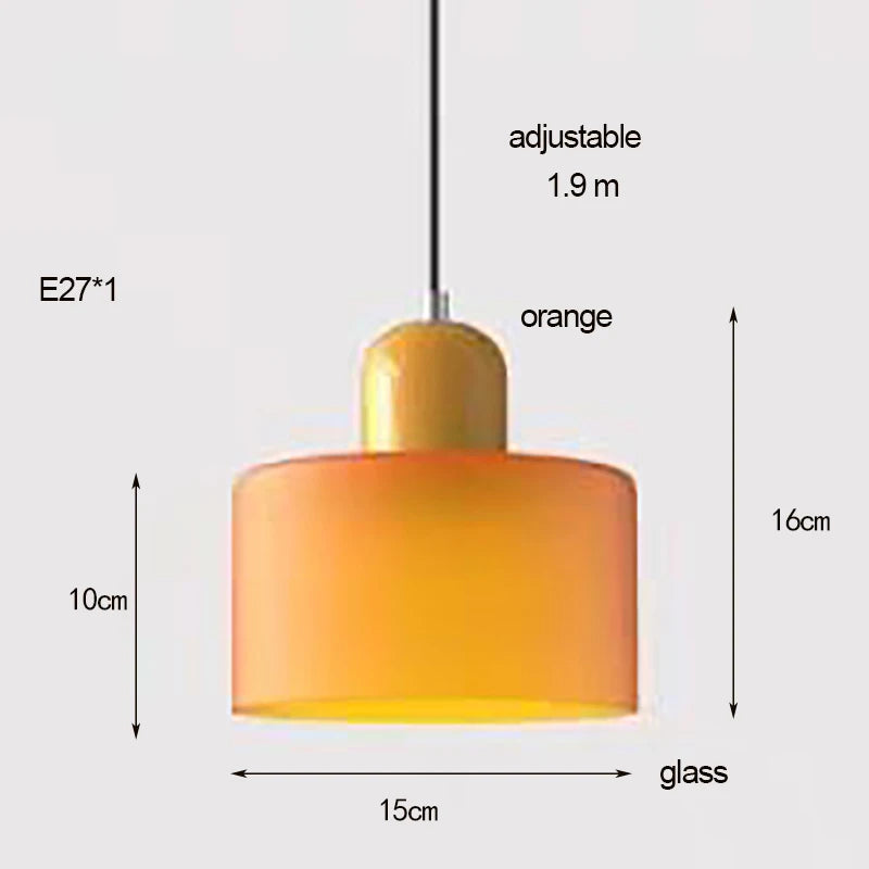 Artistic Glass Bedroom Chandelier