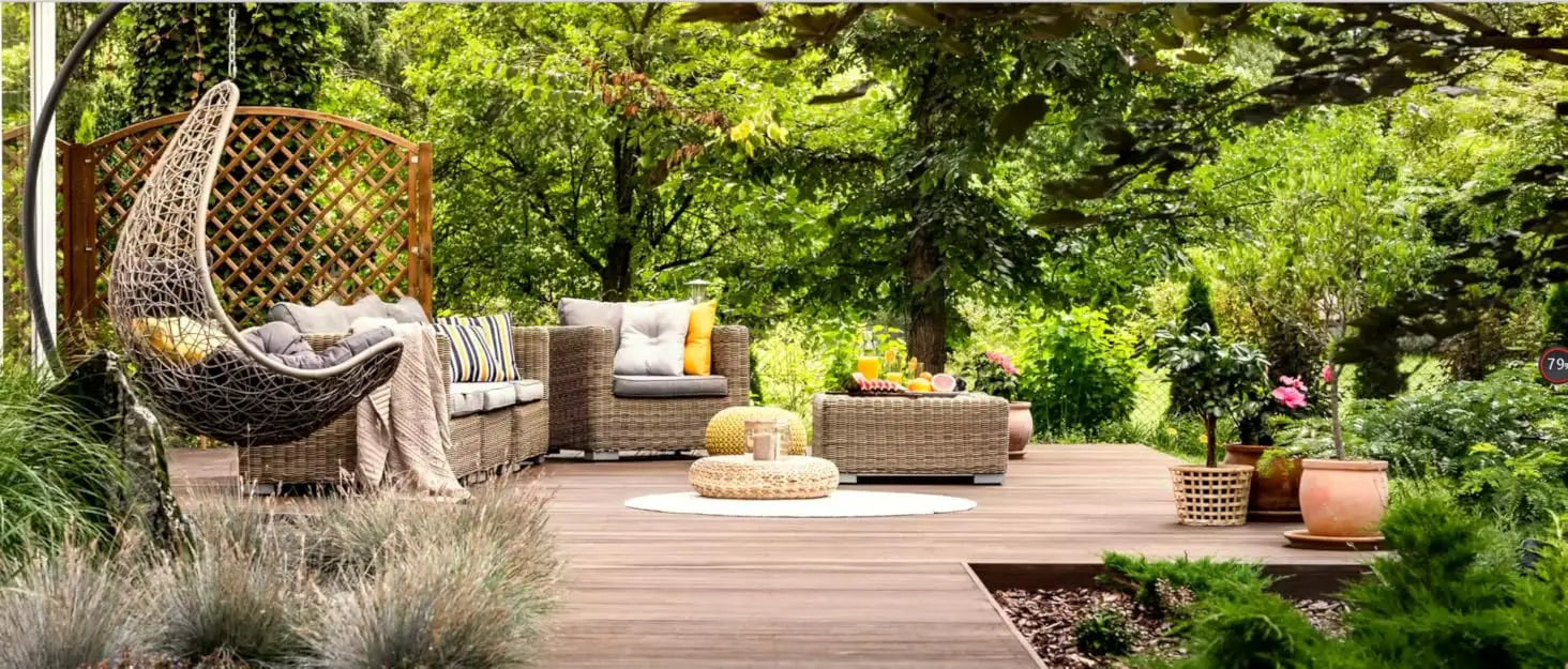 Rocking Chair Outdoor Rattan Patio Chairs