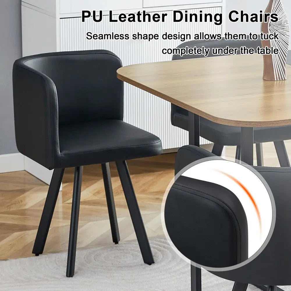 Modern Dining Room Table Set for 6