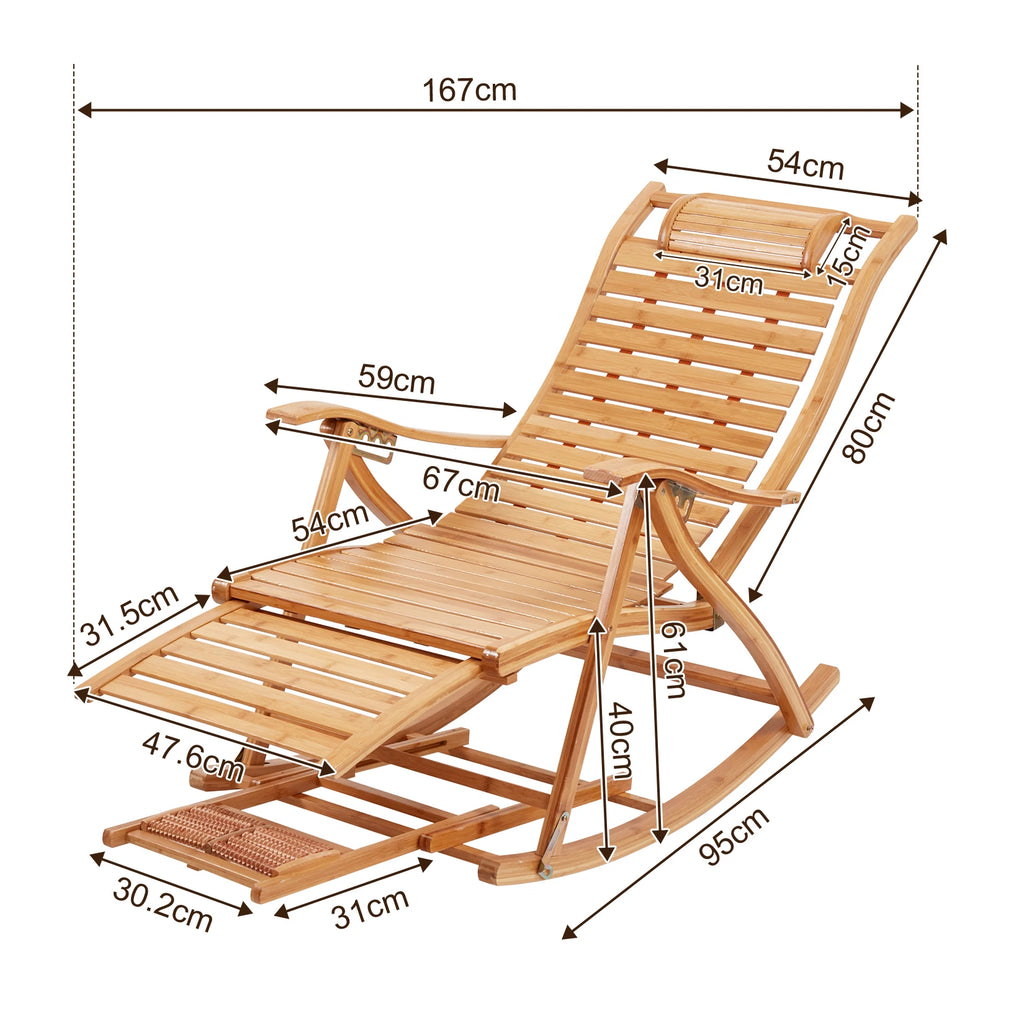 Rocking Chair Bamboo