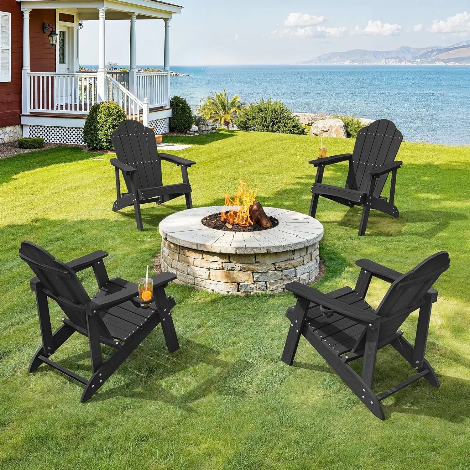 Adirondack Chairs Set of 4