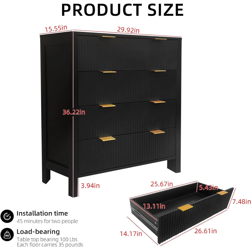 Dresser Modern  4 Drawers