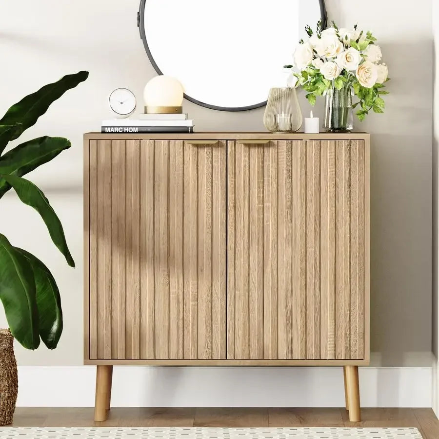 Wood Sideboard Buffet,