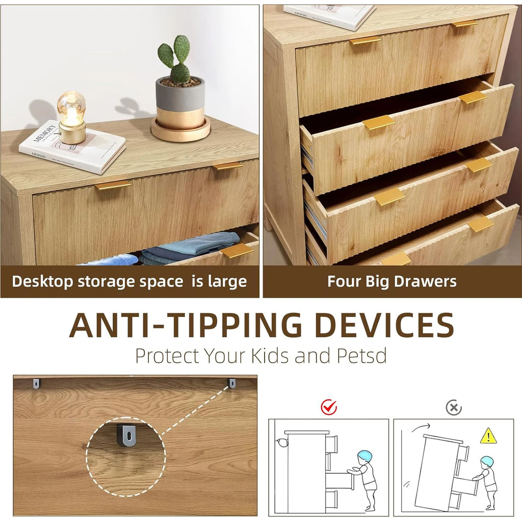Dresser Modern  4 Drawers