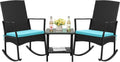 Rocking Chair Outdoor Rattan Patio Chairs