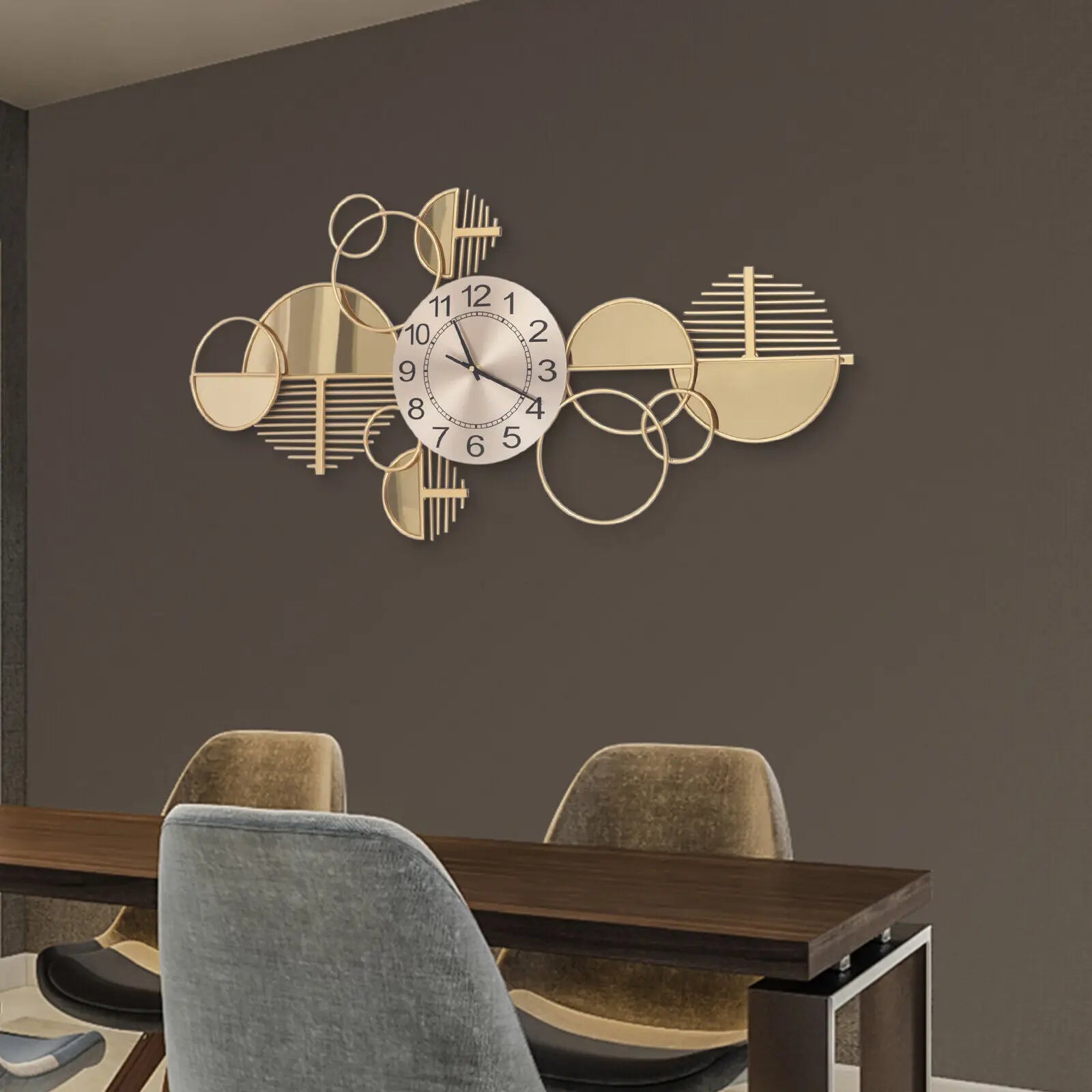 Wall Clock Mid Century