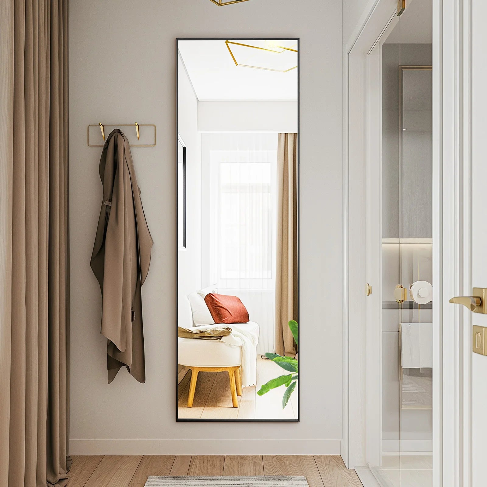 Mirror Standing Hanging or Leaning