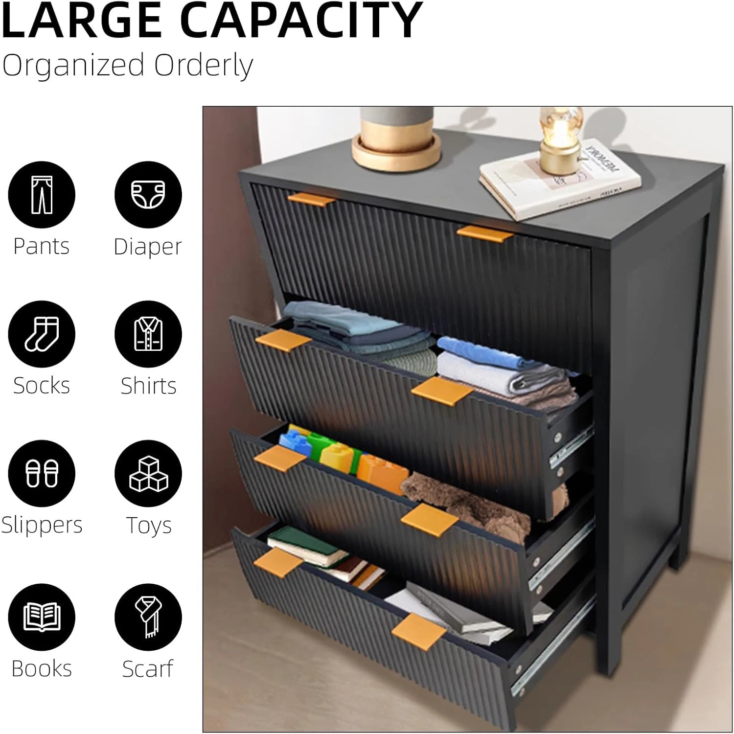 Dresser Modern  4 Drawers