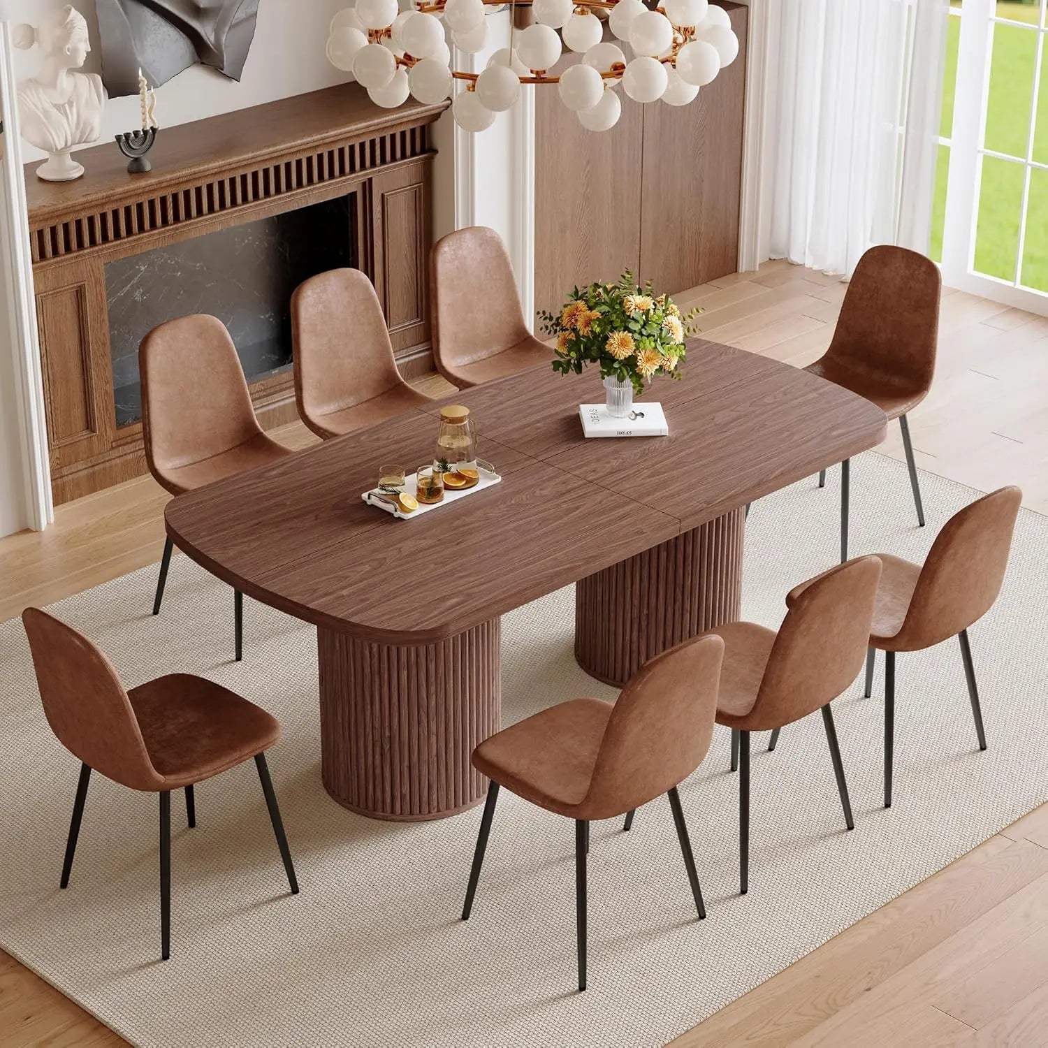 Dining Table Set for 8
