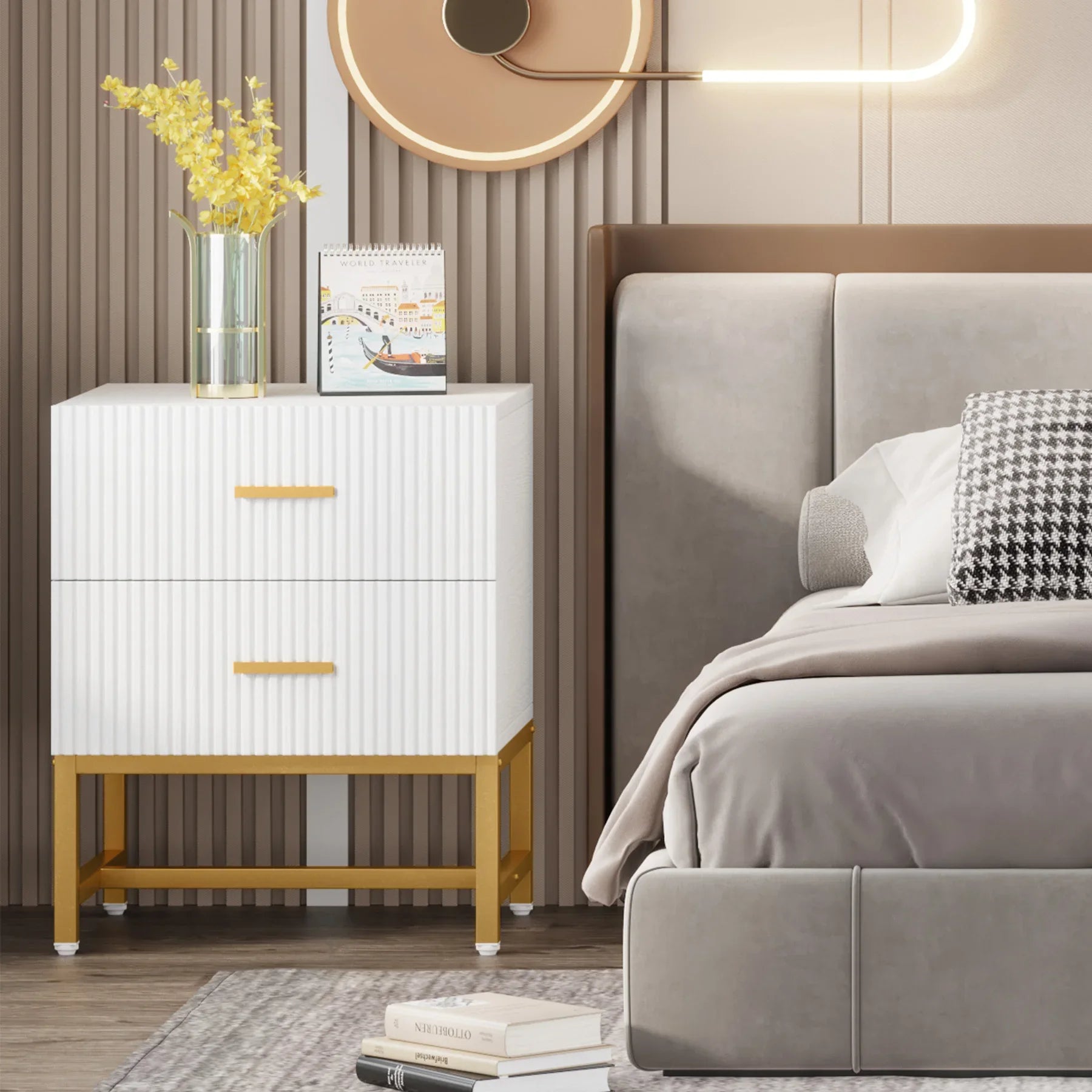Bed Side End Table for Bedroom