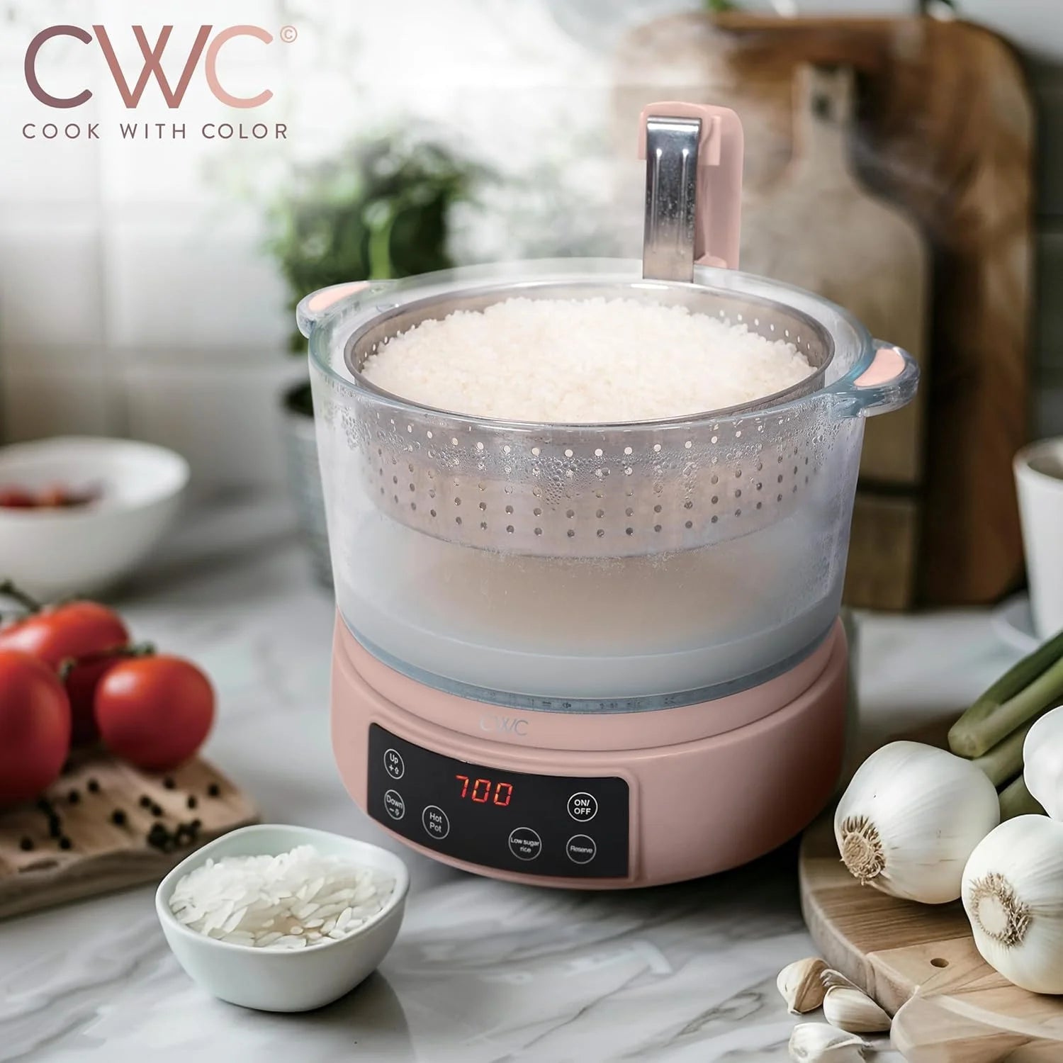 Rice Cooker-Makes 6 Cups Cooked