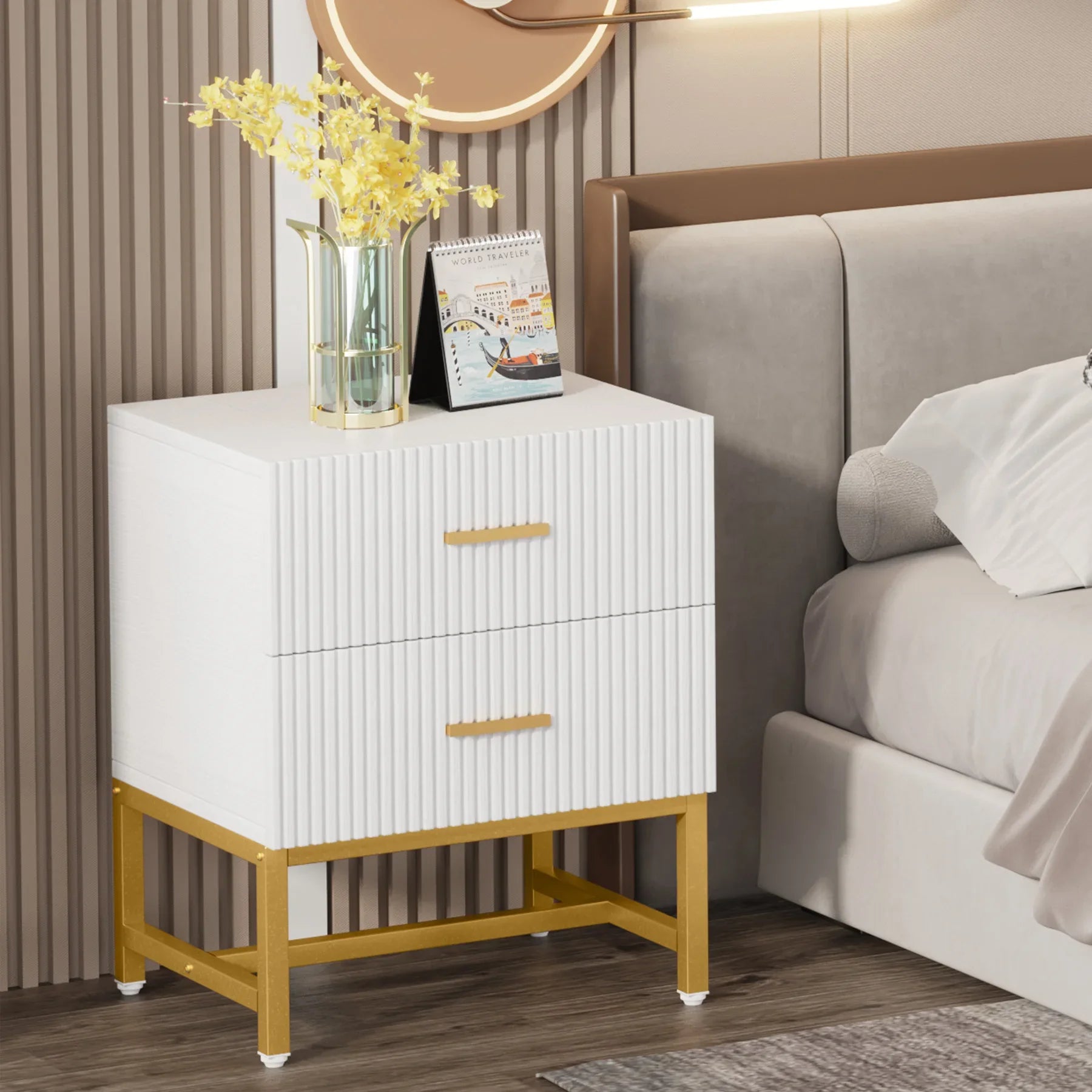 Bed Side End Table for Bedroom