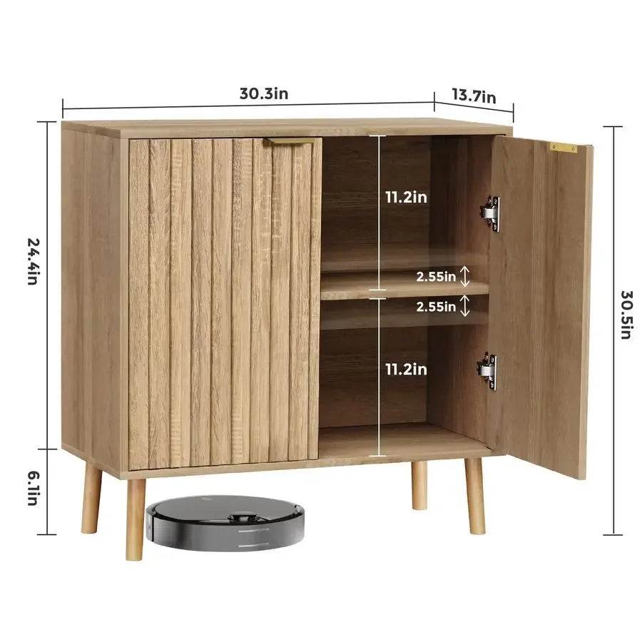 Wood Sideboard Buffet,
