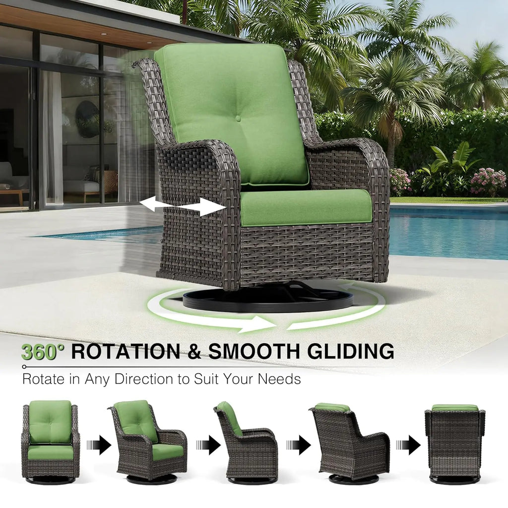 Outdoor Swivel Rocker Patio Chairs