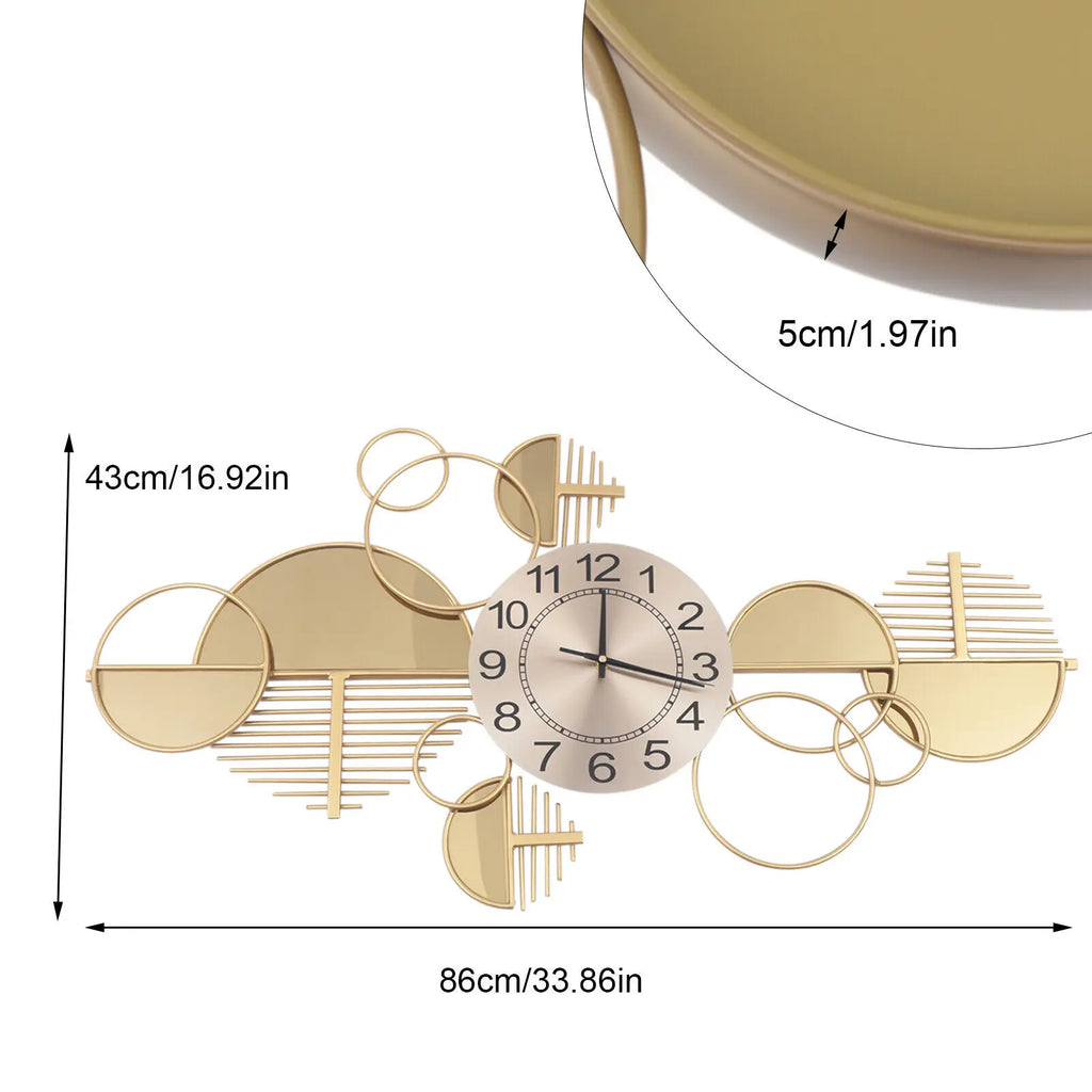 Wall Clock Mid Century