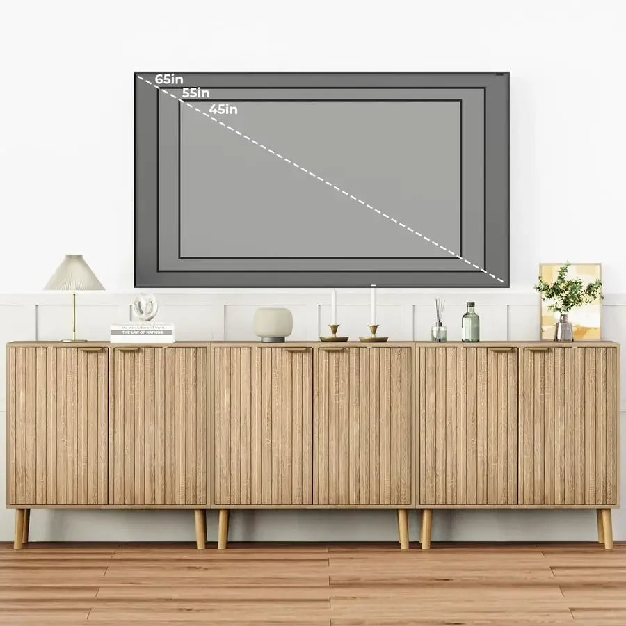 Wood Sideboard Buffet,