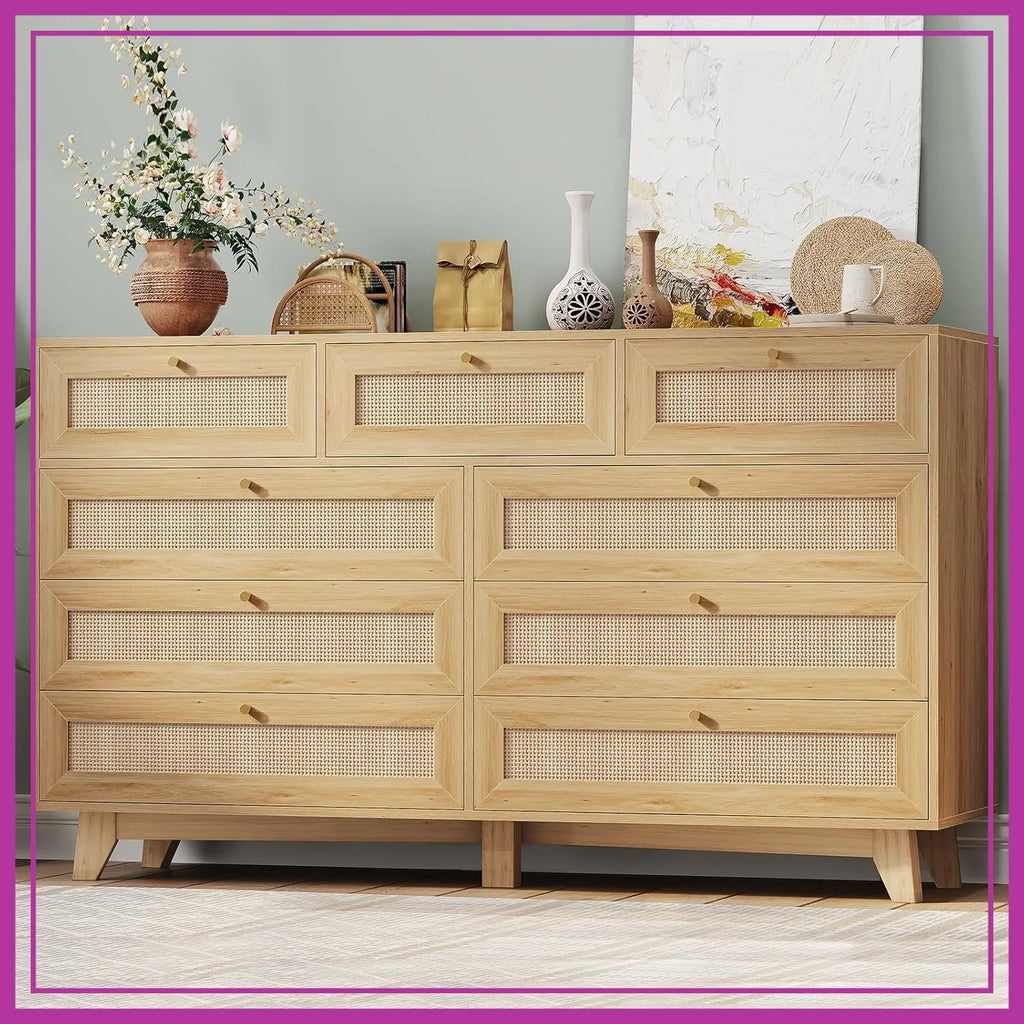 Dresser 5 Drawer Tall Chest