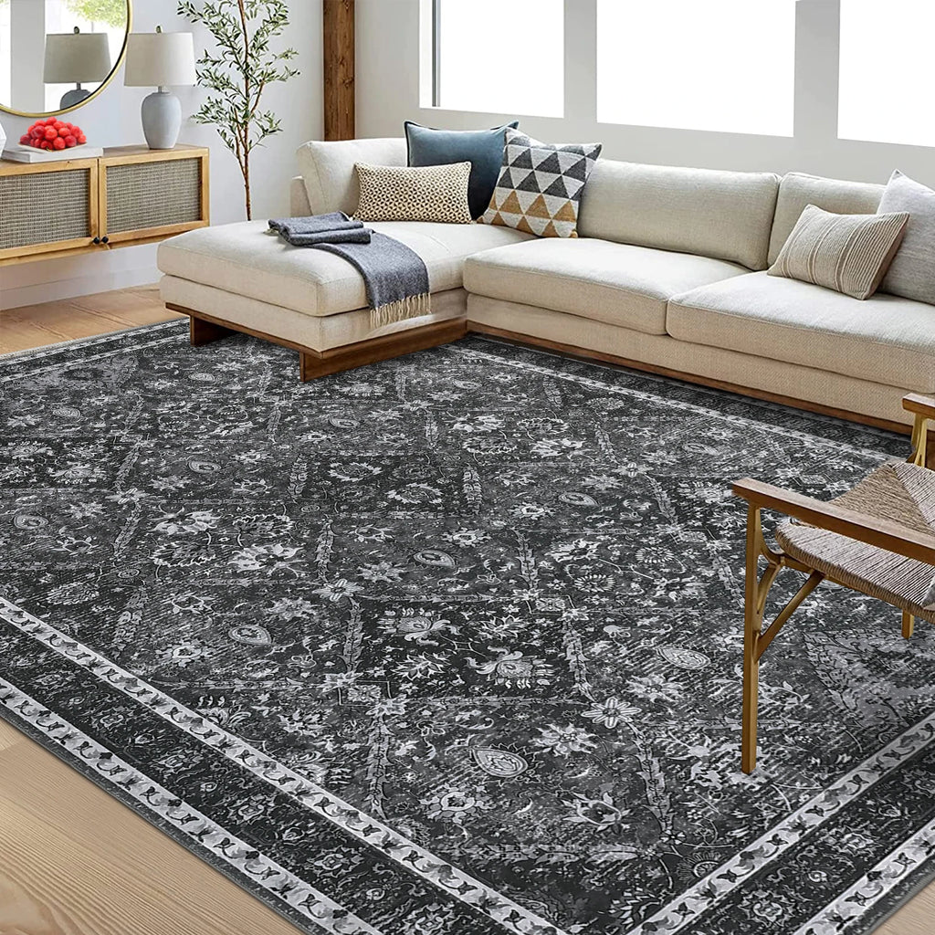 Rug for Living Room, Machine Washable