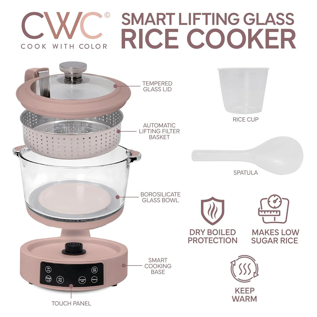 Rice Cooker-Makes 6 Cups Cooked