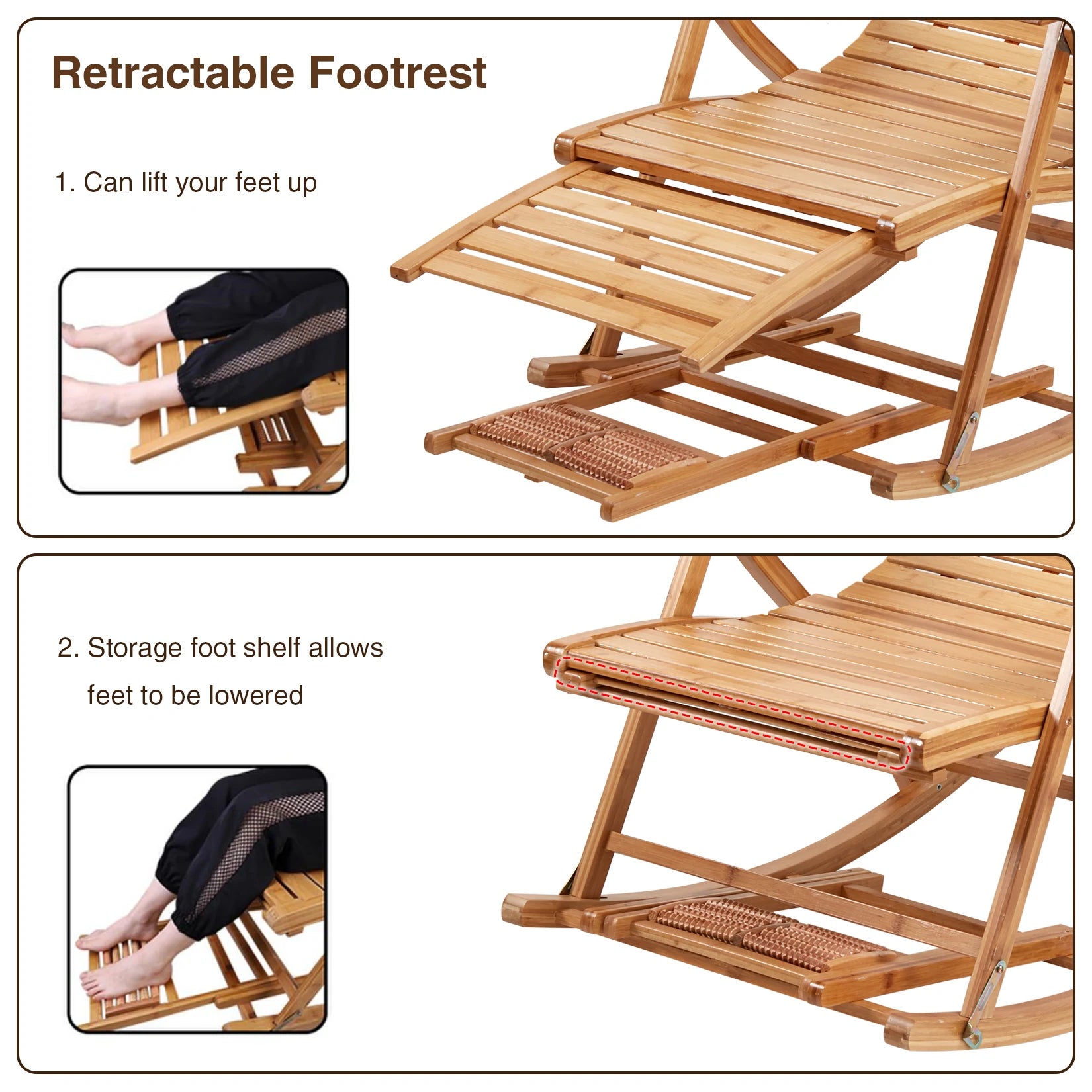 Rocking Chair Bamboo