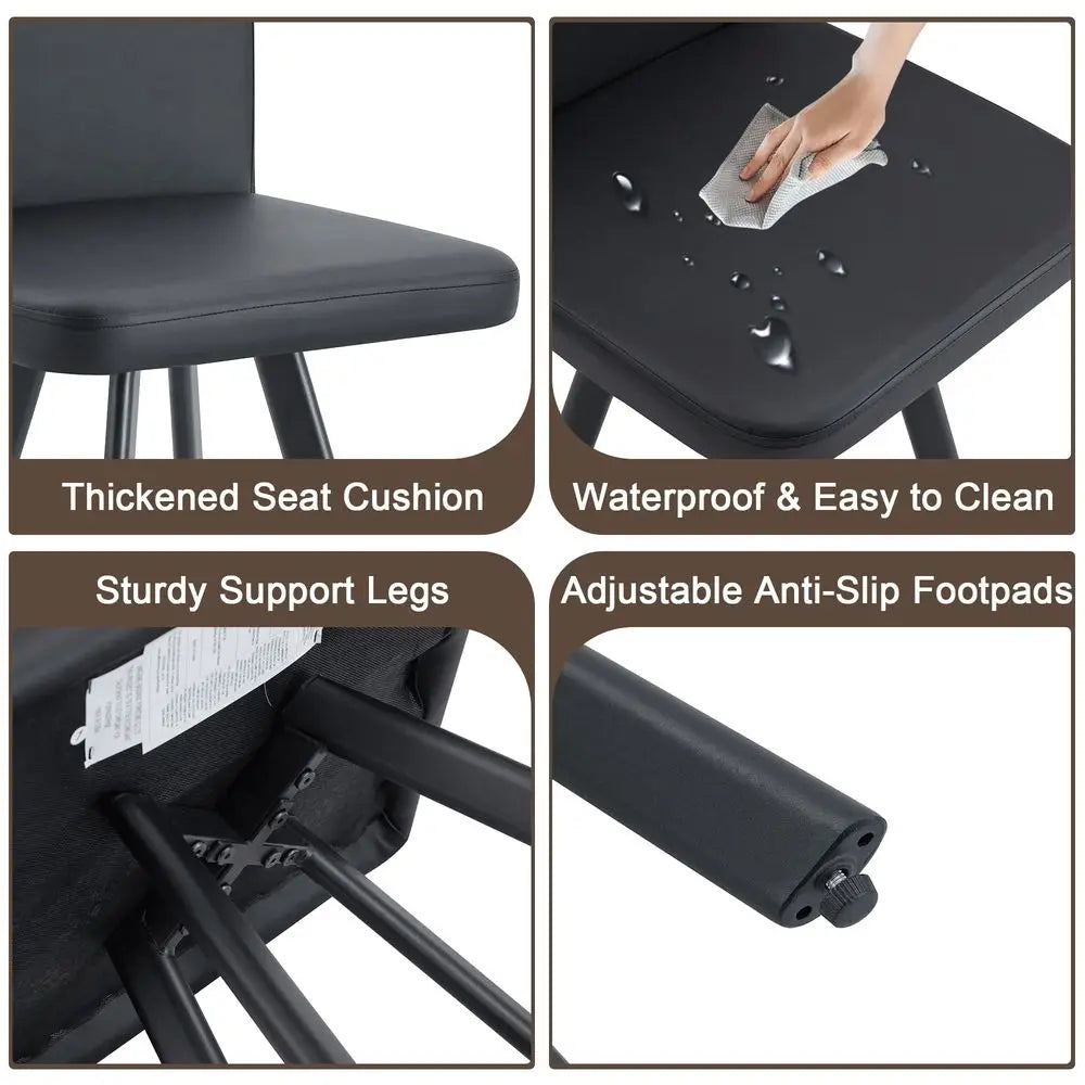 Modern Dining Room Table Set for 6