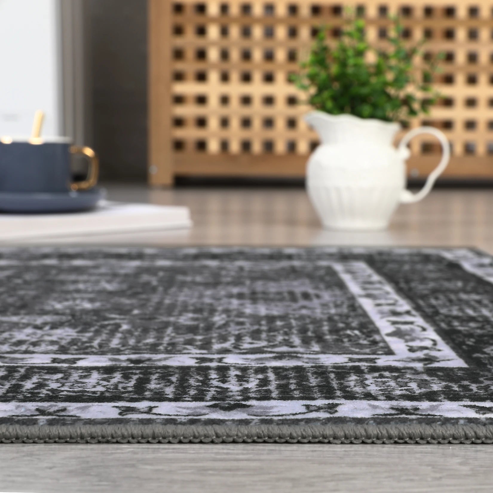 Rug for Living Room, Machine Washable