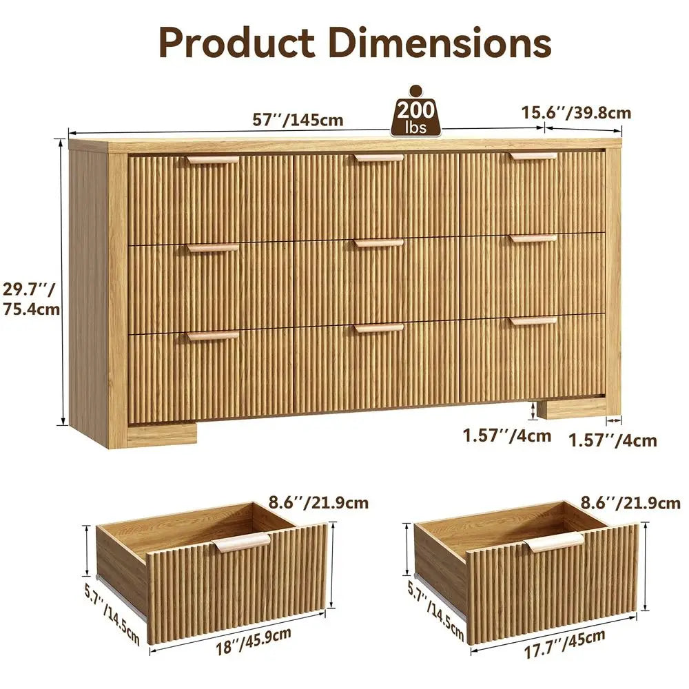 Dresser for Bedroom, Chest of Drawers