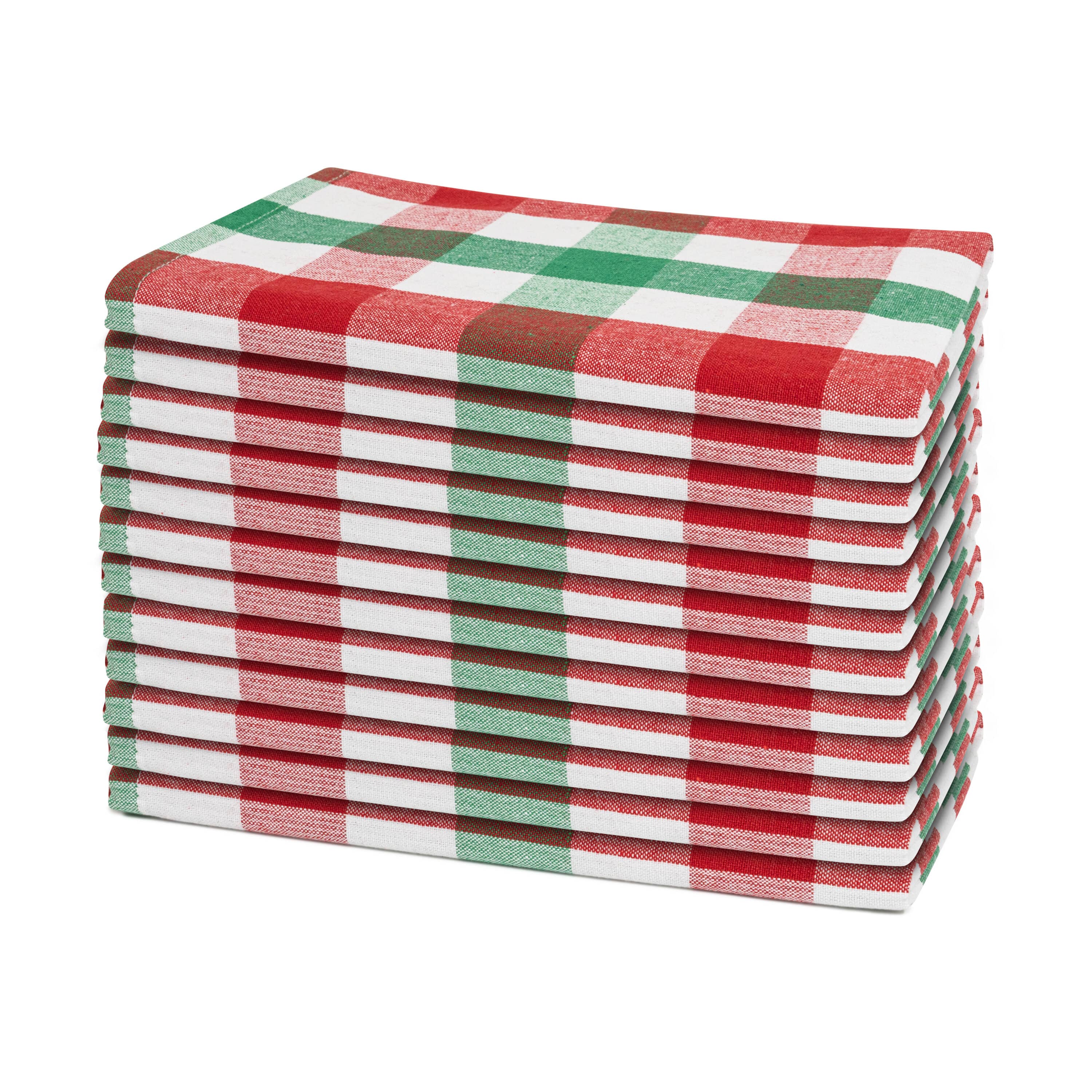 Plaid Dinner Napkins